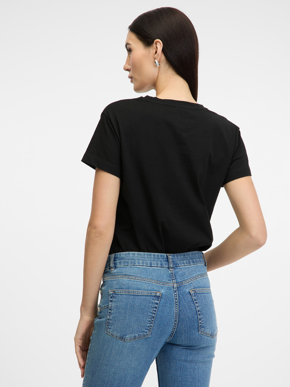 Orsay Maglietta nera a maniche corte da donna ORSAY