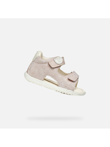 Geox Girls' first steps Geox Macchia Pink