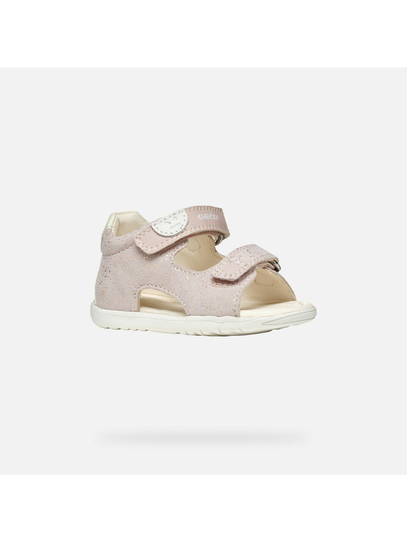 Geox Girls' first steps Geox Macchia Pink