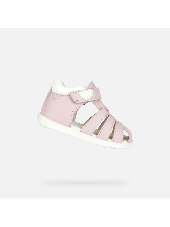 Geox Girls' first steps Geox Macchia Pink
