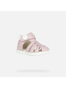 Geox Girls' first steps Geox Macchia Pink