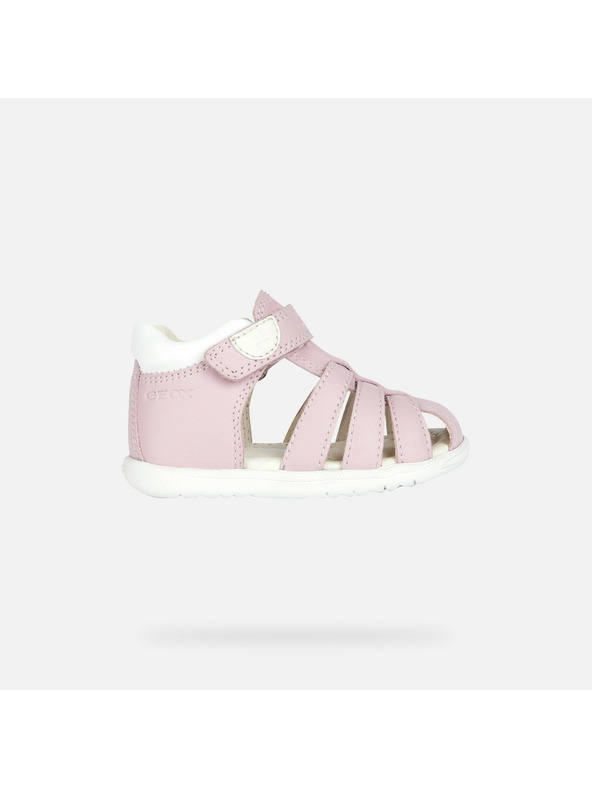 Geox Girls' first steps Geox Macchia Pink
