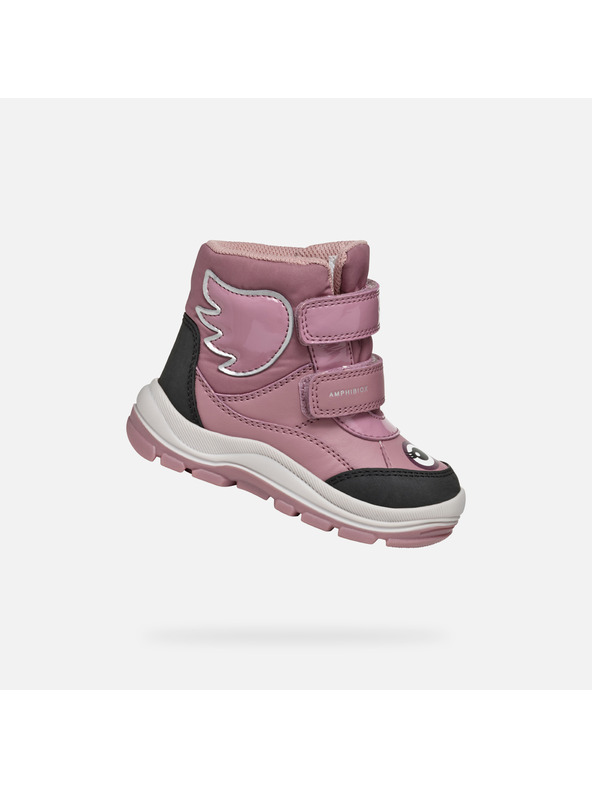 Geox Scarpe invernali rosa per bambina Geox Flanfil B Abx