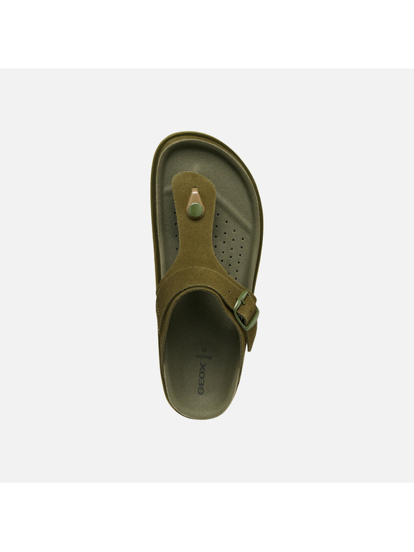 Geox Infradito verde chiaro da donna Geox Sandybett