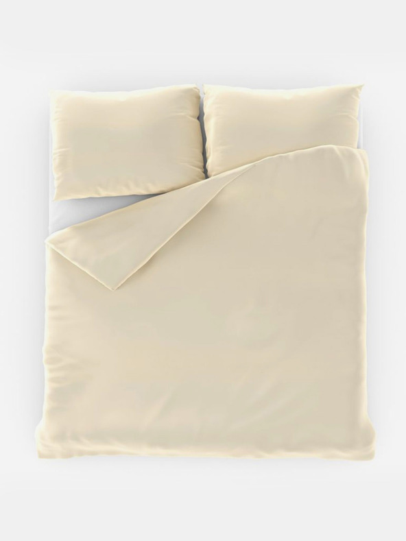 Kvalitex Satin French bedding set LUXURY COLLECTION 1+2, 240x200, 70x90cm cream