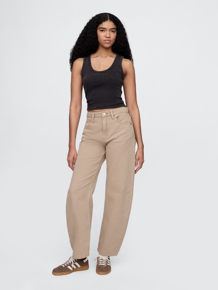 GAP Jeans a vita alta Barrel GAP