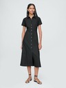 GAP Linen shirt maxi dress GAP