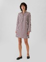 GAP Mini abito con camicia a righe Gap