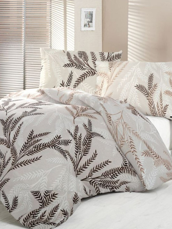 Kvalitex Biancheria da letto francese in raso LUXURY COLLECTION 1+2, 200x200, 70x90cm OKSIA