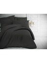 Kvalitex Solid Cotton Bedding Set 140x200, 70x90cm dark gray Kvalitex