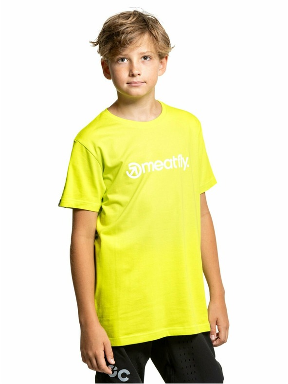 Meatfly Maglietta bambino Meatfly Bart Safety Giallo | Giallo | Taglia 134 | 100% cotone