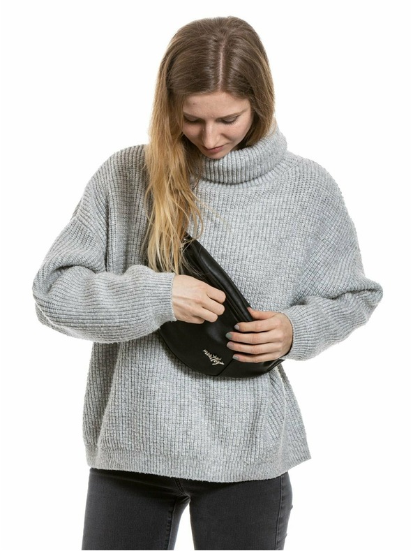 Meatfly Marsupio donna Meatfly Priya Nero | Nero | Volume 4 L