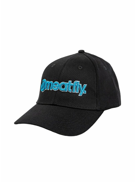 Meatfly Meatfly cappellino Brand Flexfit Blu / Nero | Blu | Taglia
