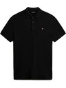 Napapijri Polo nera da uomo Napapijri Eolanos 3