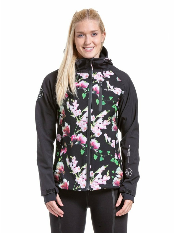 Meatfly Meatfly softshell giacca da donna Zaja Magnolia | Nero | Taglia
