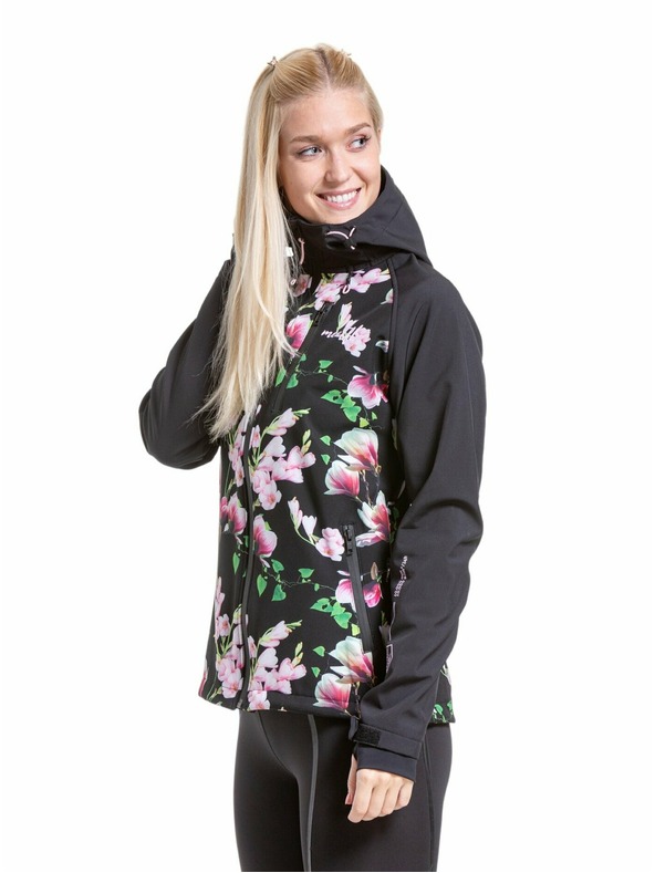 Meatfly Meatfly softshell giacca da donna Zaja Magnolia | Nero | Taglia