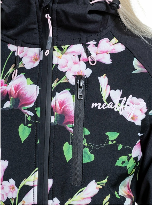 Meatfly Meatfly softshell giacca da donna Zaja Magnolia | Nero | Taglia