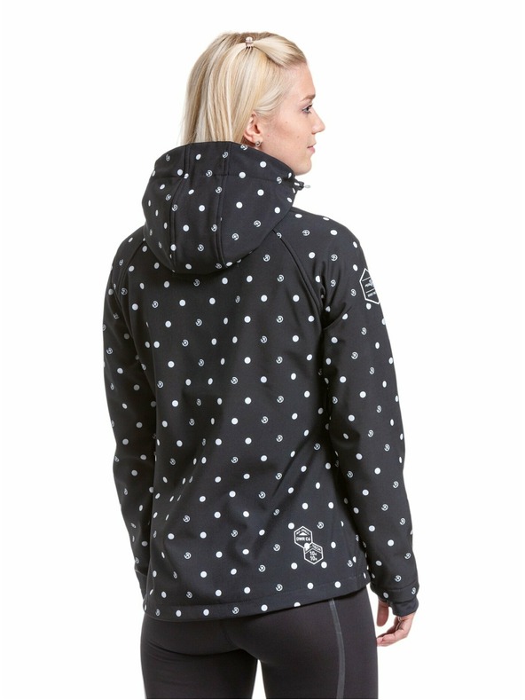 Meatfly Meatfly softshell giacca da donna Zaja Dots Nero | Nero | Taglia