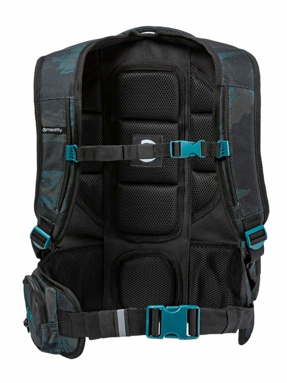 Meatfly Meatfly zaino Ramble Petrolio Muschio 26 L