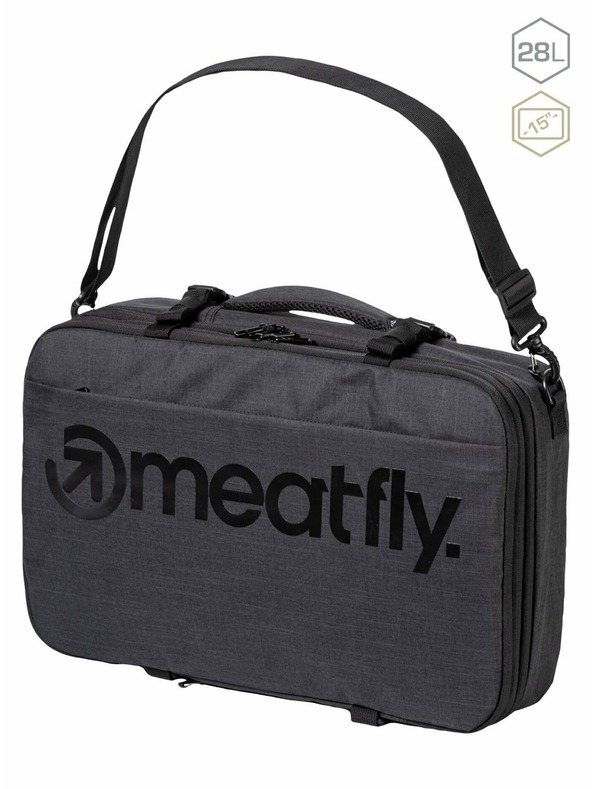 Meatfly Meatfly zaino Riley Grigio Carbone 28 L | Grigio | Volume 28 L