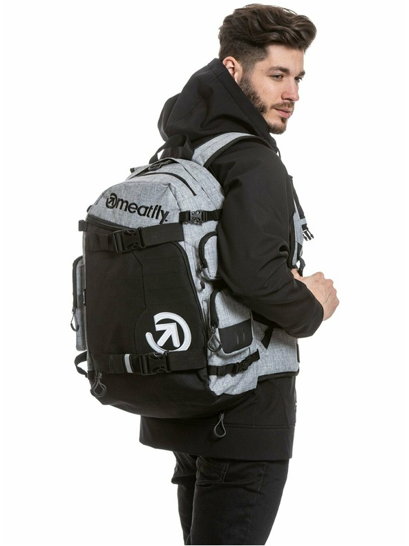 Meatfly Meatfly zaino Wanderer - Grigio Melange | Grigio | Volume 28 L