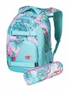Meatfly Meatfly zaino Exile Menta con Fiori 24 L