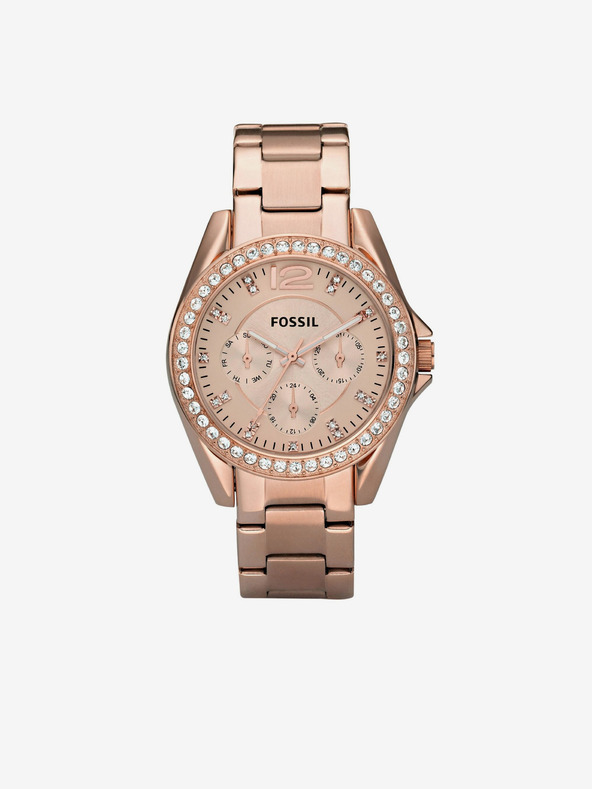 Fossil Orologio da donna in oro rosa Fossil Riley
