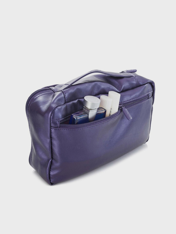 Heys Set di 5 organizer da viaggio Heys Metallic Packing Cube 5pc in blu scuro