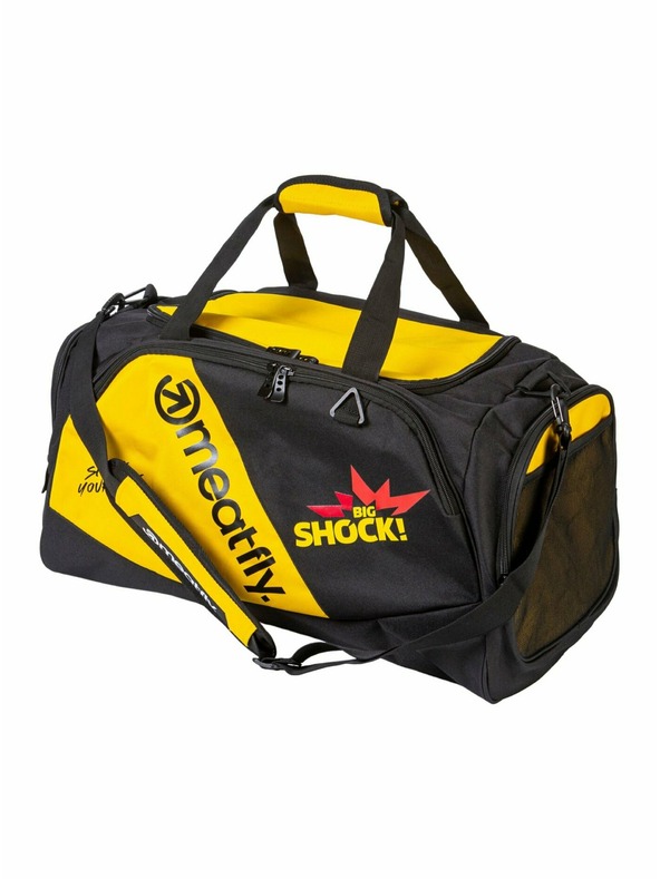Meatfly Meatfly borsa da viaggio Rocky Big Shock | Nero | Volume 30 L