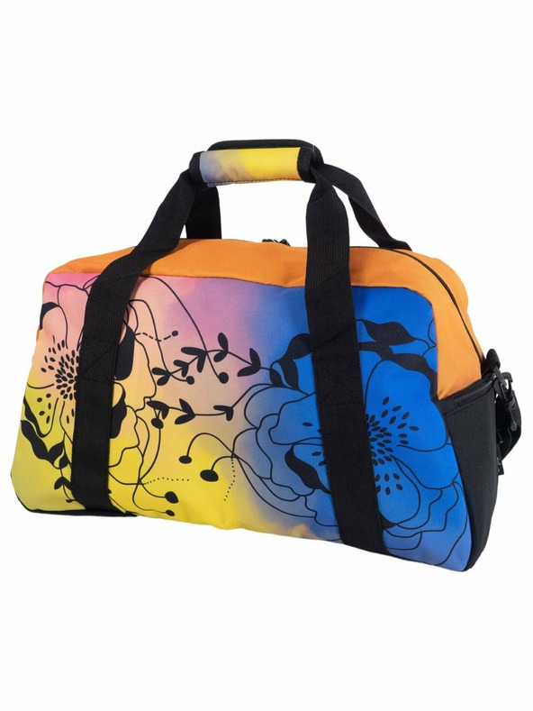 Meatfly Meatfly borsa da viaggio X Pura Vida Mavis Peach Flowers | Rosa | Volume 26 L