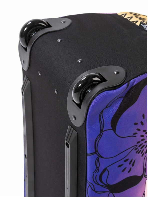 Meatfly Meatfly borsa da viaggio Gail Peach Flowers 42 L | Rosa | Volume 42 L