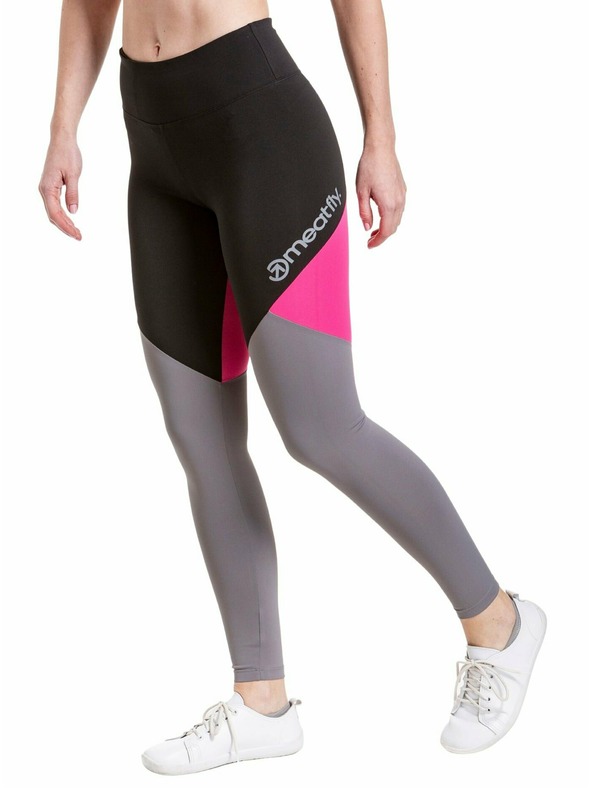 Meatfly Meatfly leggings donna Arabel Grey/Black