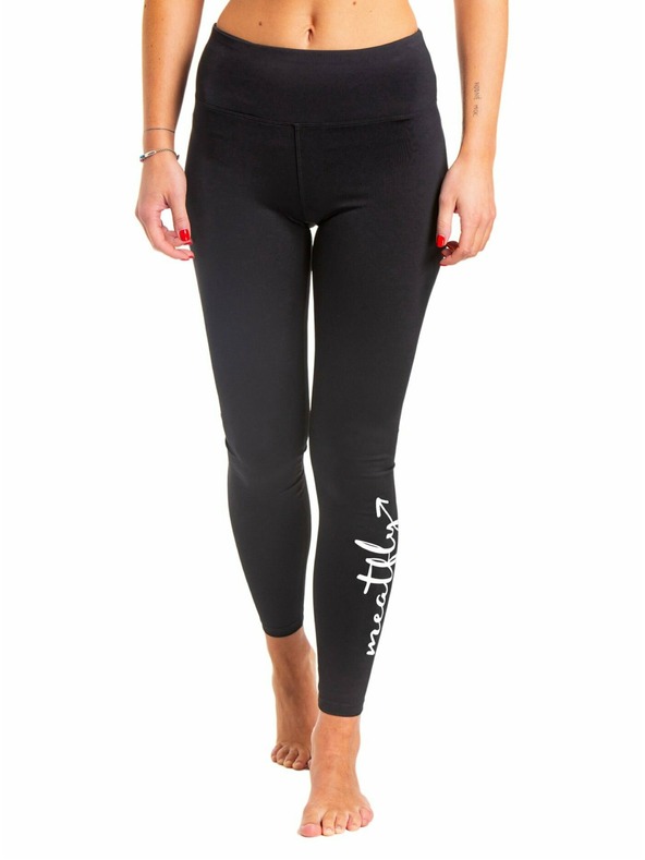 Meatfly Meatfly leggings termici donna Jenna Black