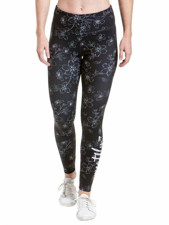 Meatfly Meatfly leggings donna Arabel Grey Blossom | Grigio | Taglia
