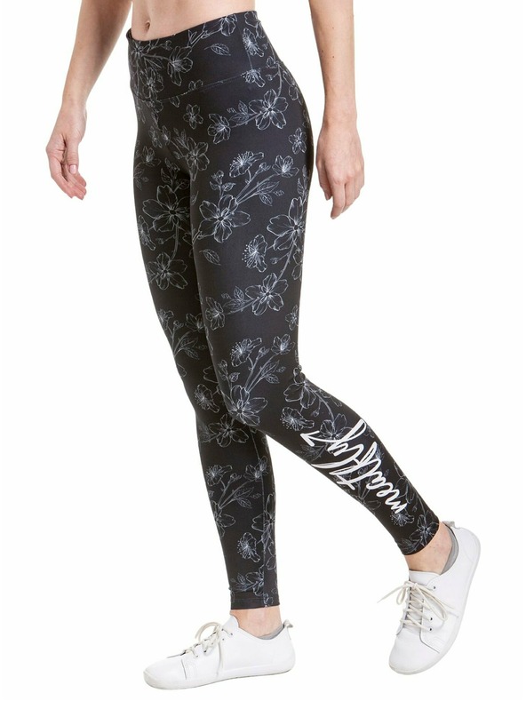 Meatfly Meatfly leggings donna Arabel Grey Blossom | Grigio | Taglia