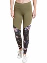 Meatfly Meatfly leggings donna Arabel Olive/Storm Camo Pink | Verde | Taglia