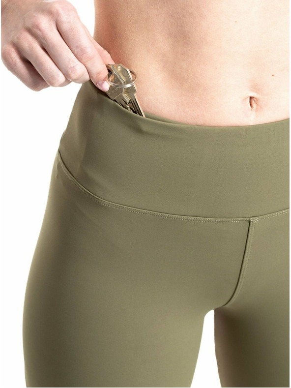 Meatfly Meatfly leggings donna Arabel Olive/Storm Camo Pink | Verde | Taglia