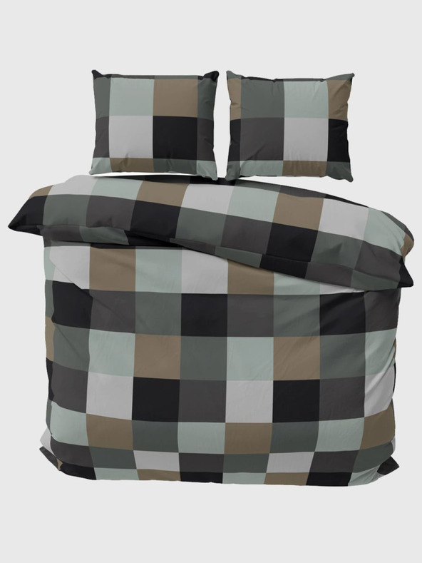 Kvalitex French Viscose Bedding Set WOODY Collection 200x200, 70x90cm DION