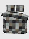 Kvalitex French Viscose Bedding Set WOODY Collection 200x200, 70x90cm DION