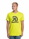 Meatfly Meatfly t-shirt da uomo Dais Safety Yellow | Giallo | Taglia