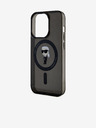Karl Lagerfeld IML Ikonik MagSafe Cover Posteriore per iPhone 15 Pro Nero Karl Lagerfeld