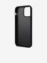 Karl Lagerfeld 3D Rubber Karl and Choupette Cover Posteriore per iPhone 12/12 Pro Nero Karl Lagerfeld