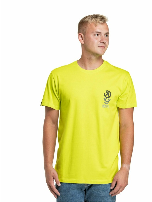 Meatfly Meatfly T-shirt da uomo Phase Safety Yellow | Giallo | Taglia