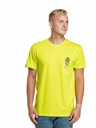 Meatfly Meatfly T-shirt da uomo Phase Safety Yellow | Giallo | Taglia