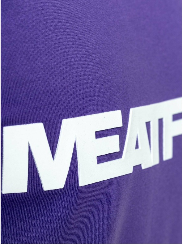 Meatfly Meatfly T-shirt da uomo Logex Viola | Viola | Taglia S | 100% cotone