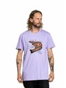 Meatfly Meatfly T-shirt da uomo Fullface Viola Polveroso | Viola | Taglia