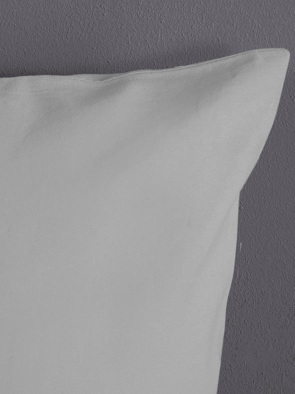 Good Morning Biancheria da letto grigia Good Morning 140 x 220 cm