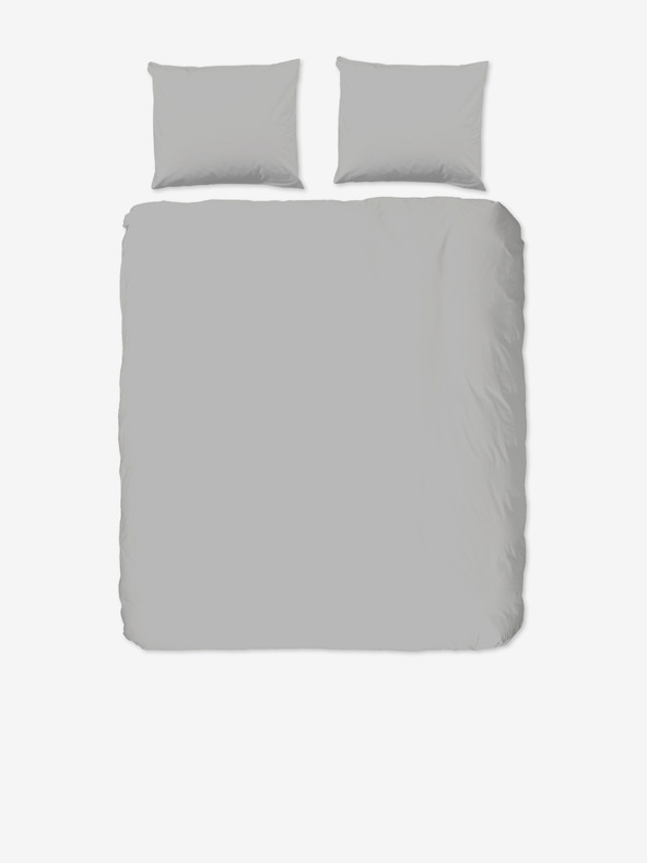 Good Morning Biancheria da letto grigia Good Morning 140 x 220 cm