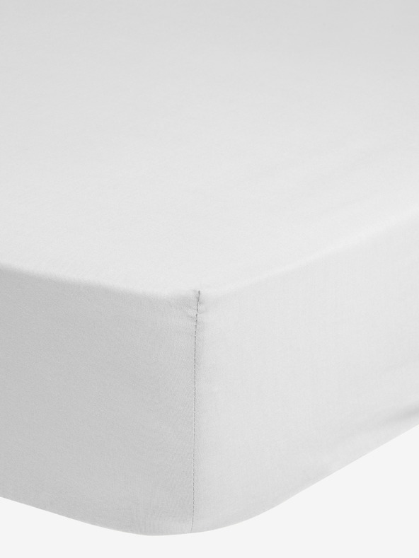 Good Morning 140 x 200 cm - Lenzuolo Good Morning in jersey stretch bianco