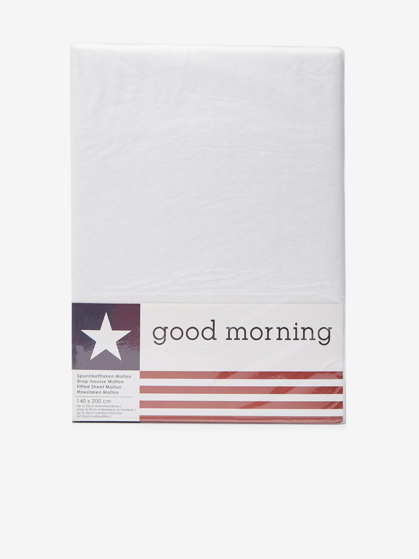 Good Morning 140x200 Lenzuolo protettivo Good Morning bianco